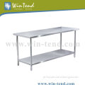 Guangzhou Factory Stainless Steel Body Commercial Kitchen Island